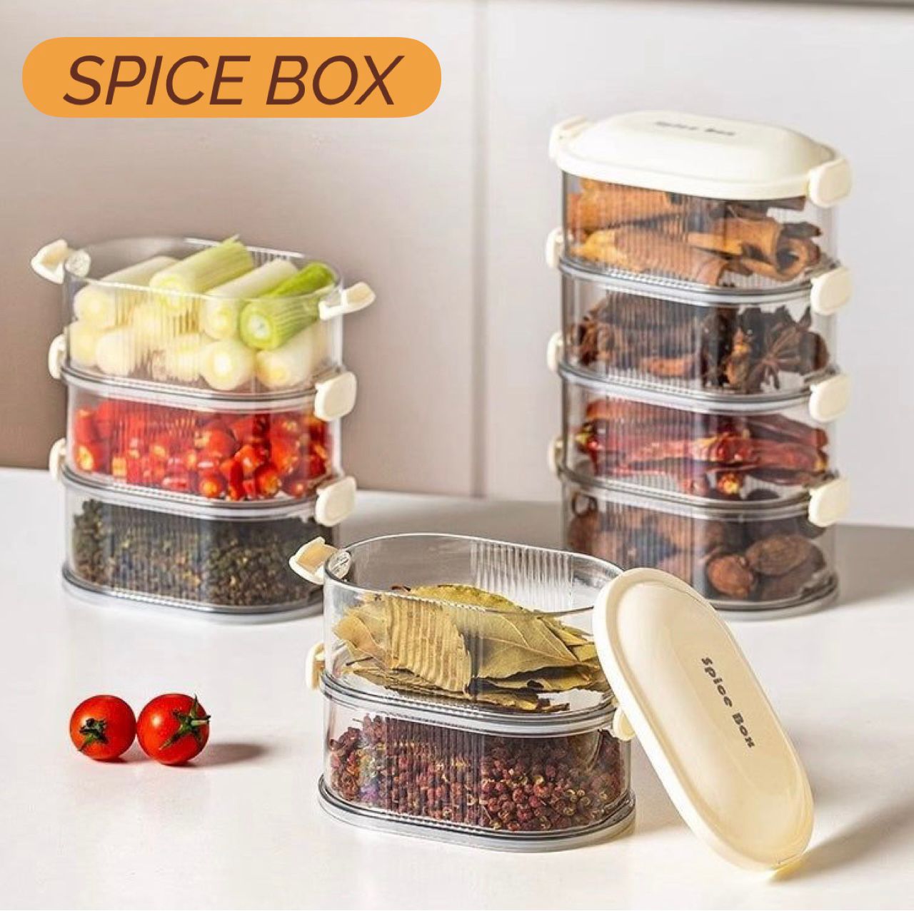 4 Tier Spice/Storage Box
