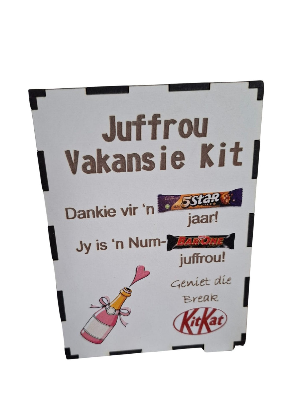 Juffrou/Mnr Vakansie Kit